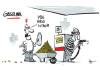 AUMENTOU! Cartunista de Manhuaçu publica charges em alusão ao constante aumento dos combustíveis