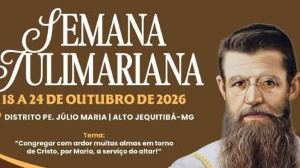 Missionários Sacramentinos celebram 115 anos da chegada de Pe. Júlio Maria ao Brasil com a Semana Julimariana 2026